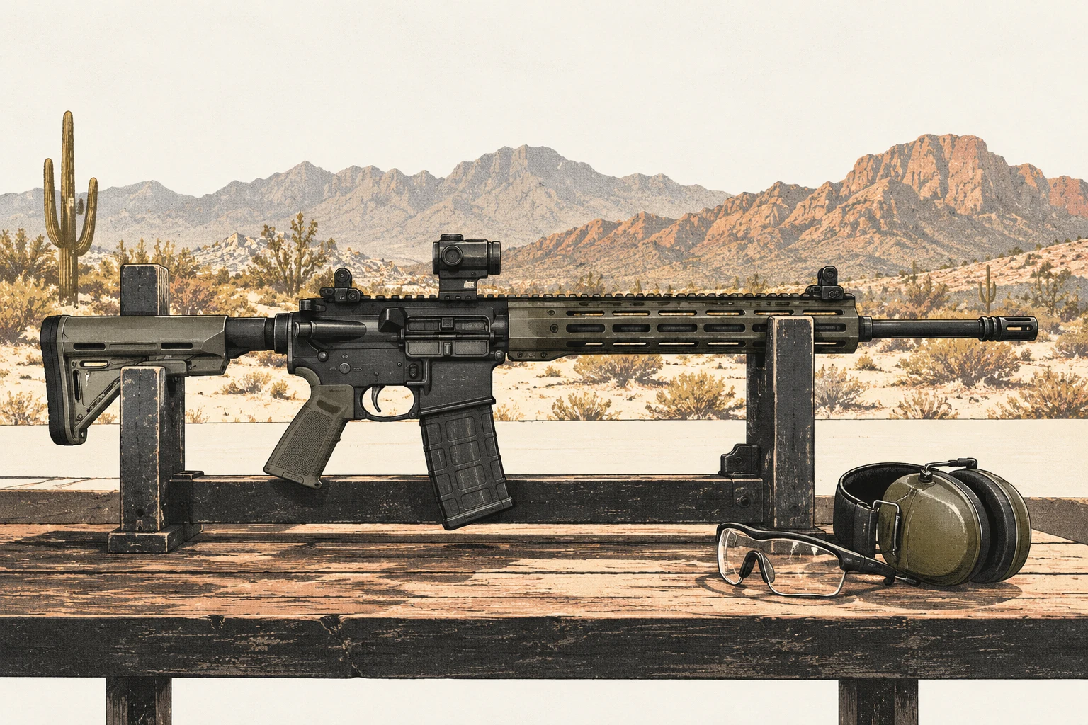 Custom illustration for Introduction to Carbine